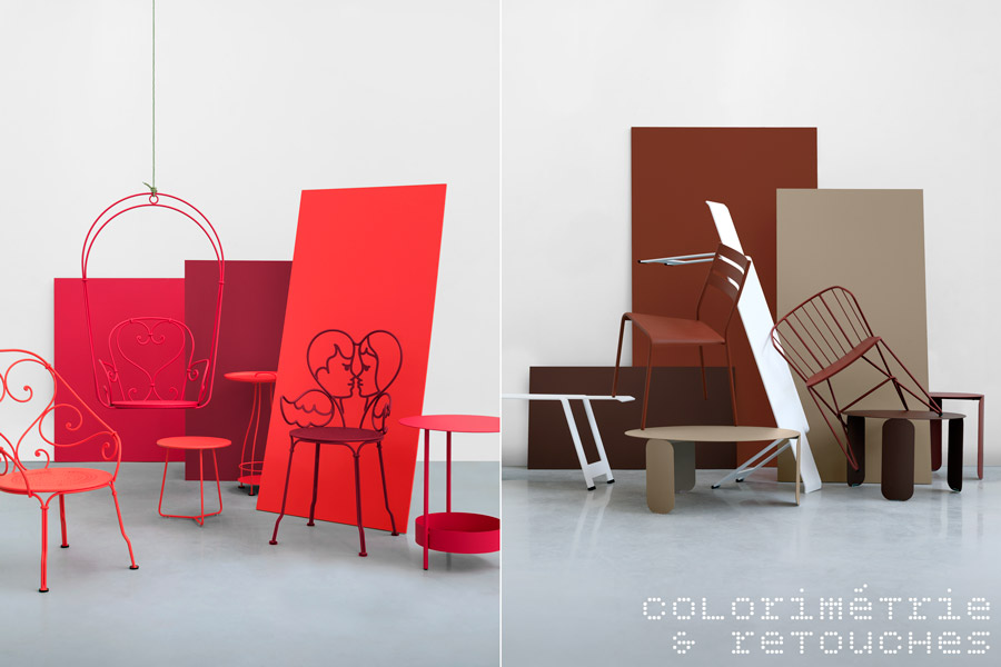 Retouche photo de mobilier de jardin